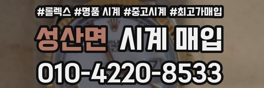 성산면 시계 매입