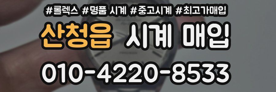 산청읍 시계 매입