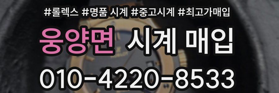 웅양면 시계 매입