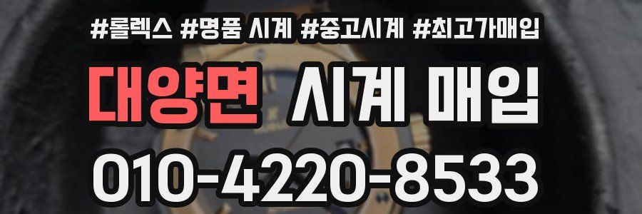 대양면 시계 매입