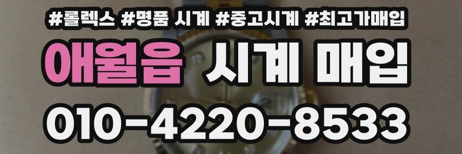 애월읍 시계 매입