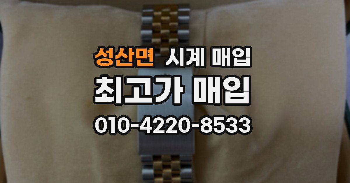 성산면 시계 매입