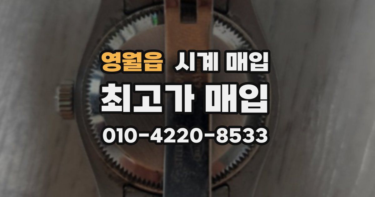 영월읍 시계 매입