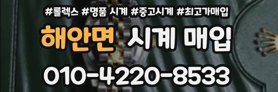해안면 시계 매입