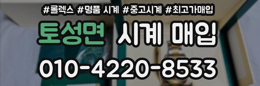 토성면 시계 매입