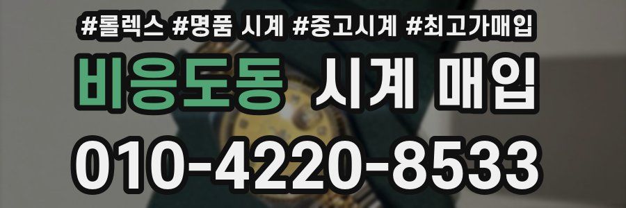 비응도동 시계 매입