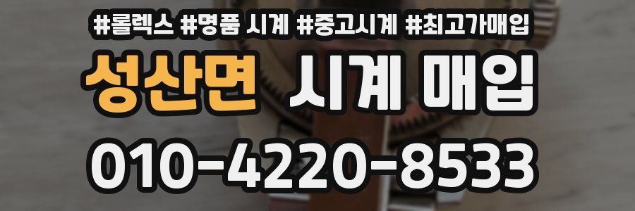 성산면 시계 매입