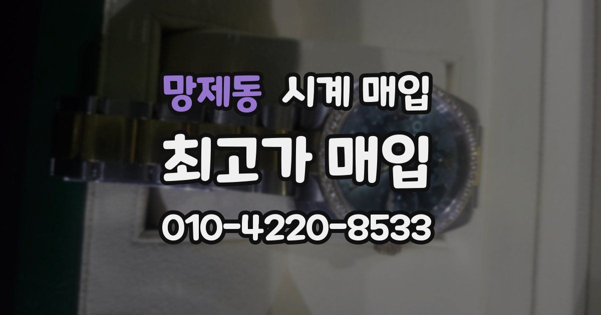망제동 시계 매입