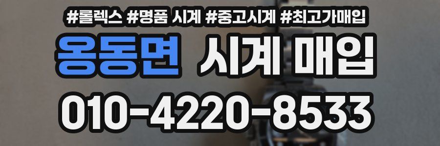 옹동면 시계 매입