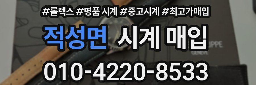 적성면 시계 매입
