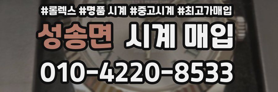 성송면 시계 매입