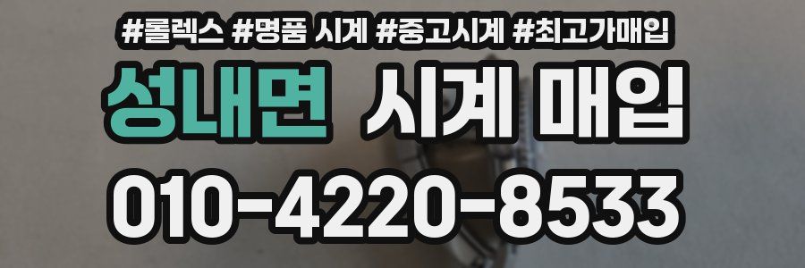 성내면 시계 매입