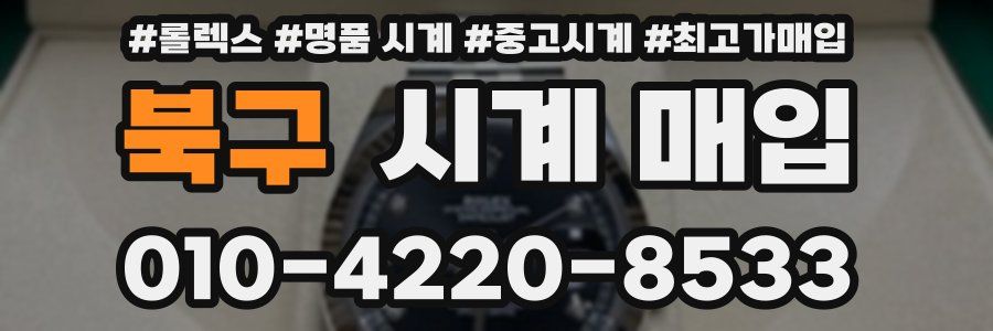 북구 시계 매입
