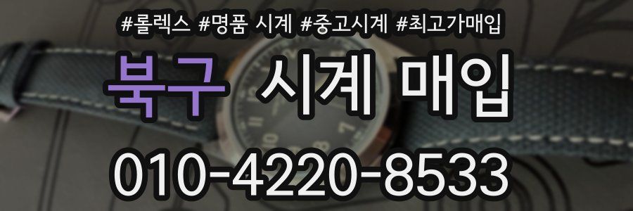 북구 시계 매입