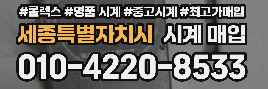 세종특별자치시 시계 매입