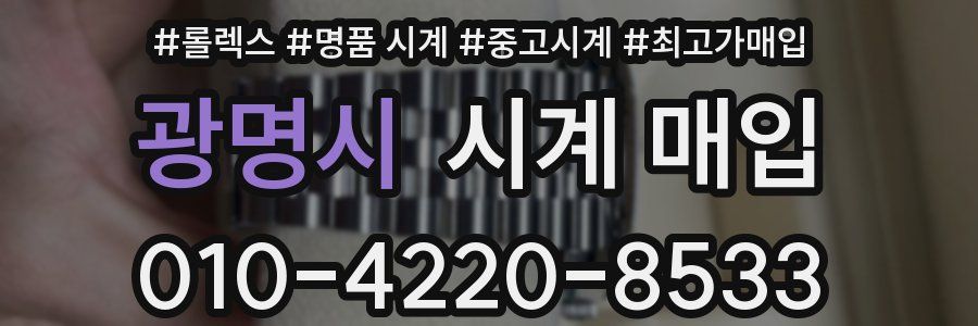 광명시 시계 매입