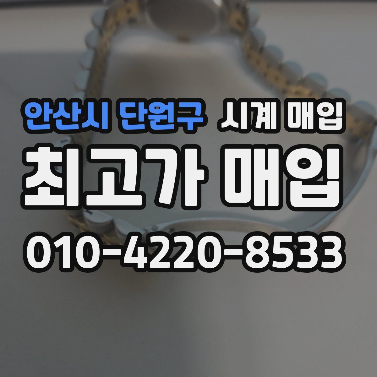 안산시 단원구 시계 매입
