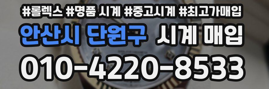 안산시 단원구 시계 매입
