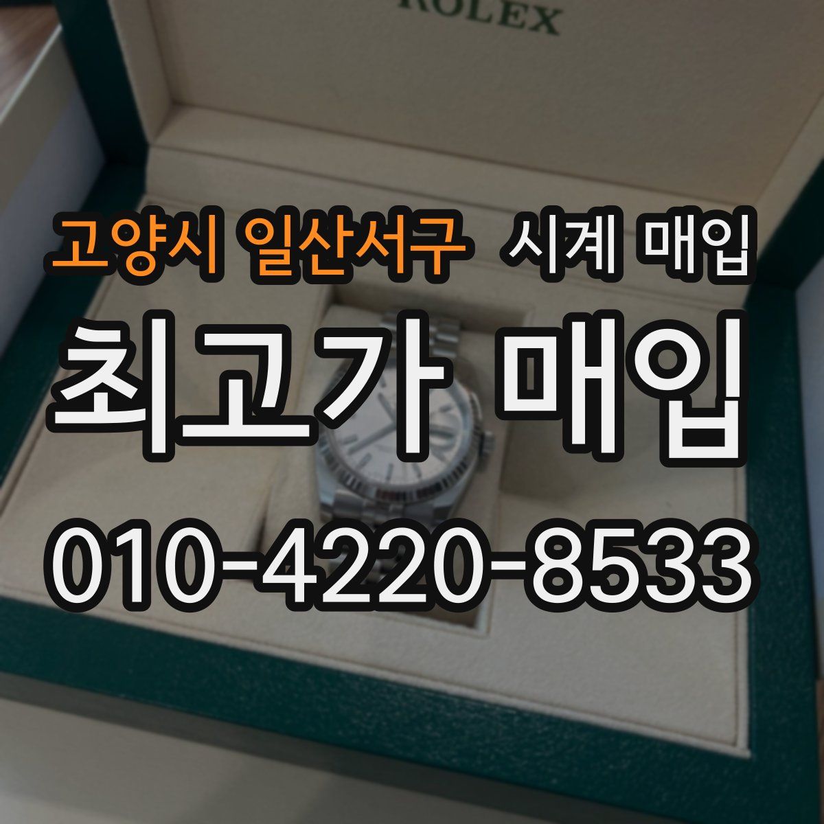 고양시 일산서구 시계 매입