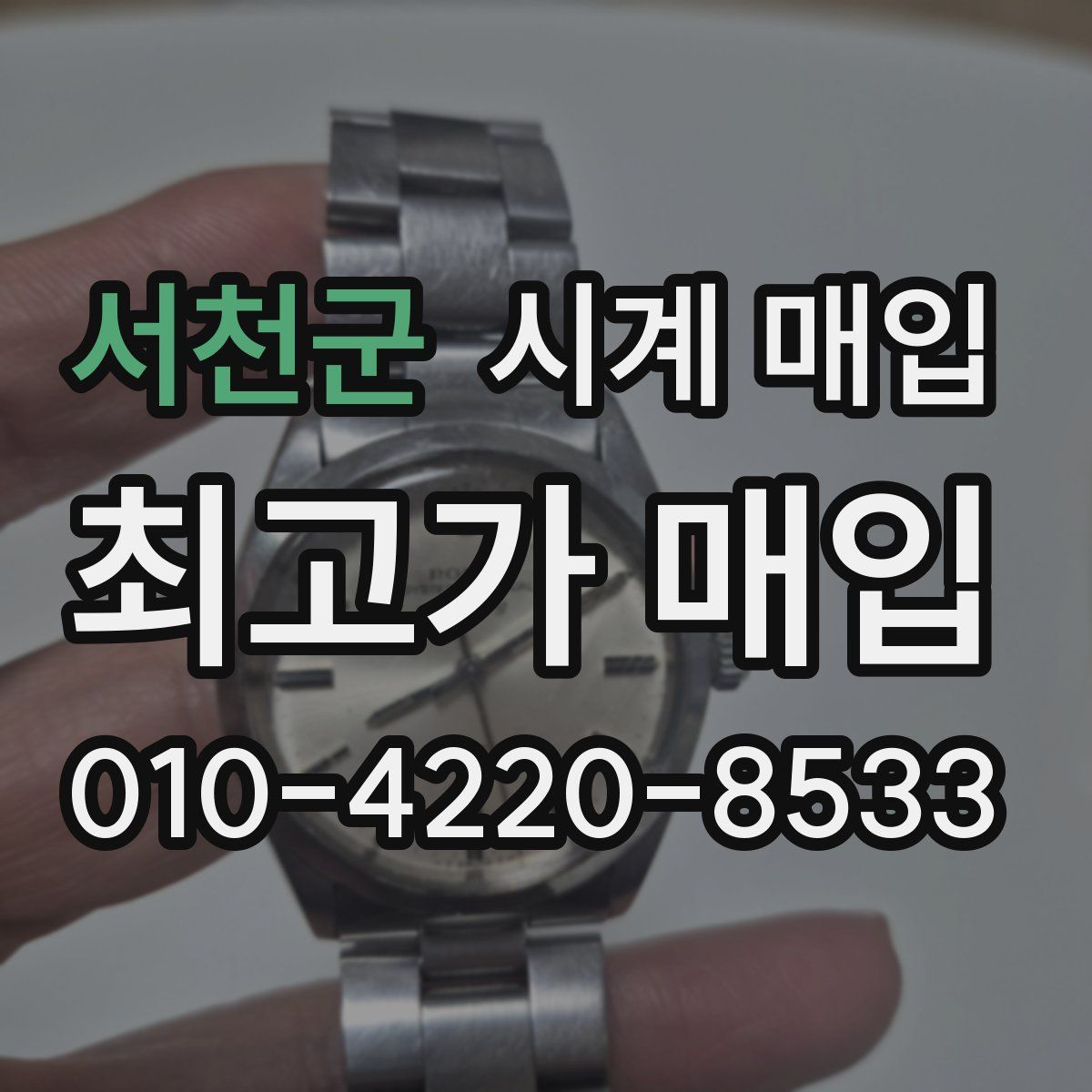 서천군 시계 매입