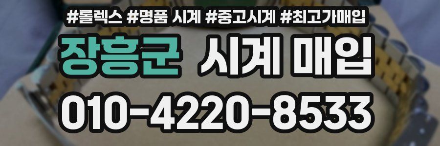 장흥군 시계 매입