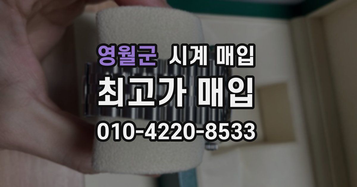 영월군 시계 매입