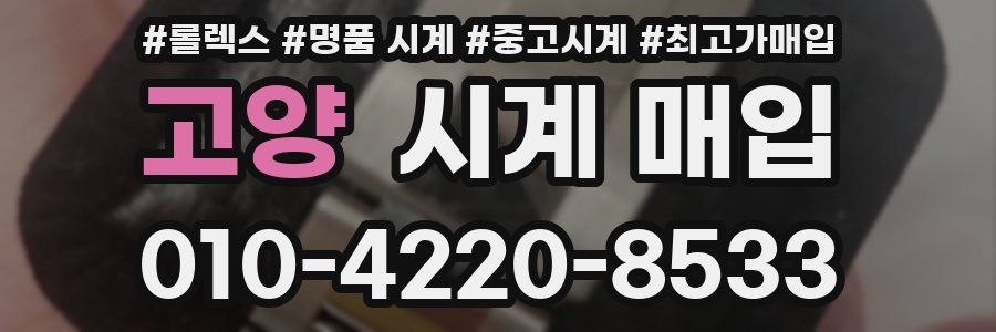고양 시계 매입