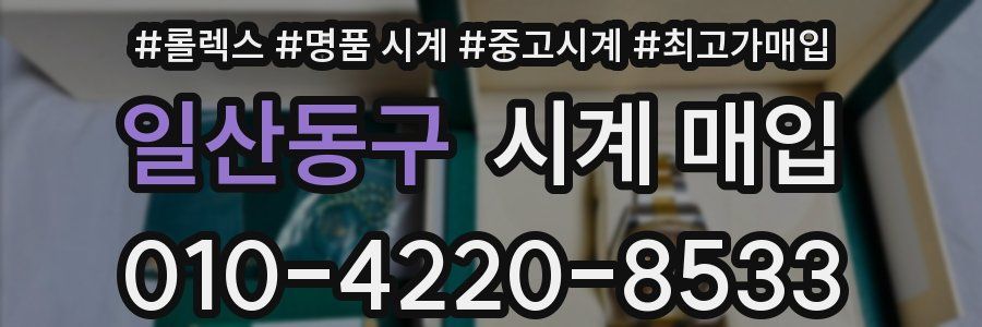 일산동구 시계 매입