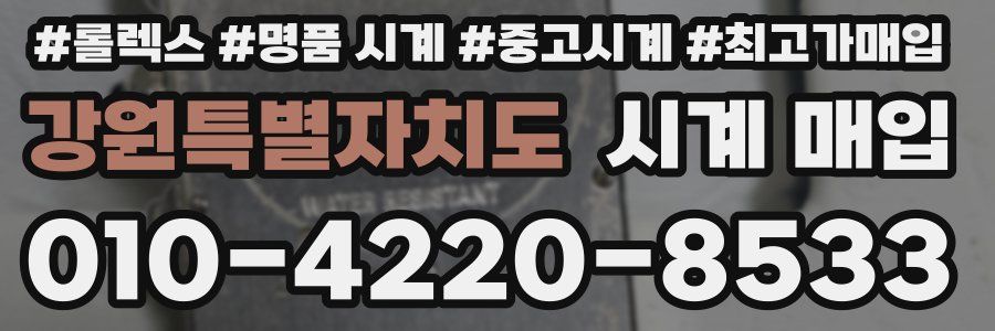 강원특별자치도 시계 매입