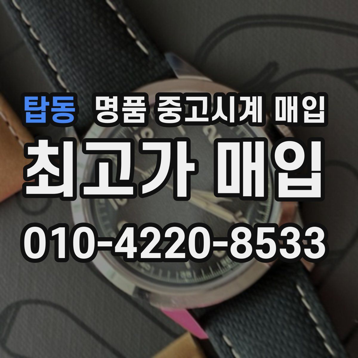 탑동 명품 중고시계 매입