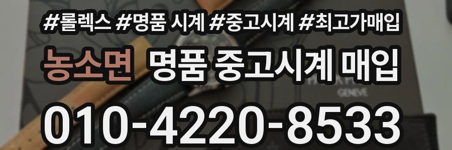 농소면 명품 중고시계 매입