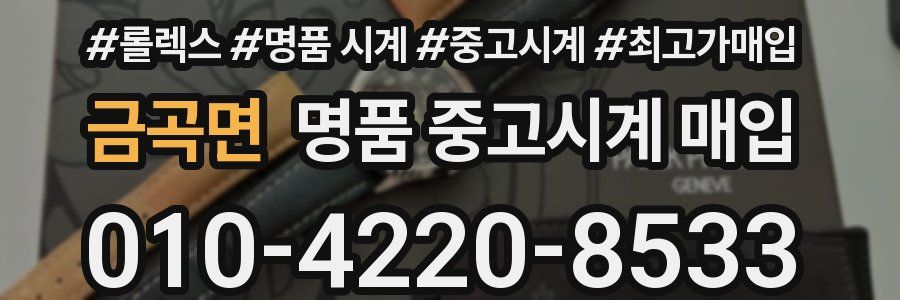 금곡면 명품 중고시계 매입