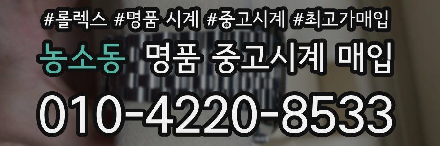 농소동 명품 중고시계 매입