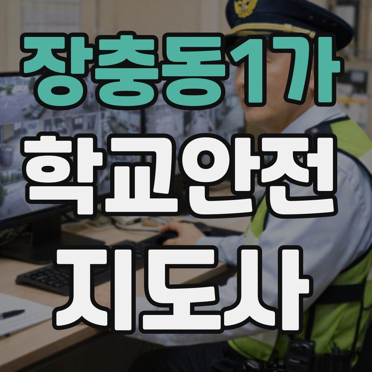 장충동1가 학교안전지도사 자격증 스쿨존에서 자주 발생하는 위험