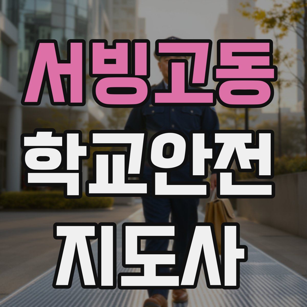 서빙고동 학교안전지도사 자격증
