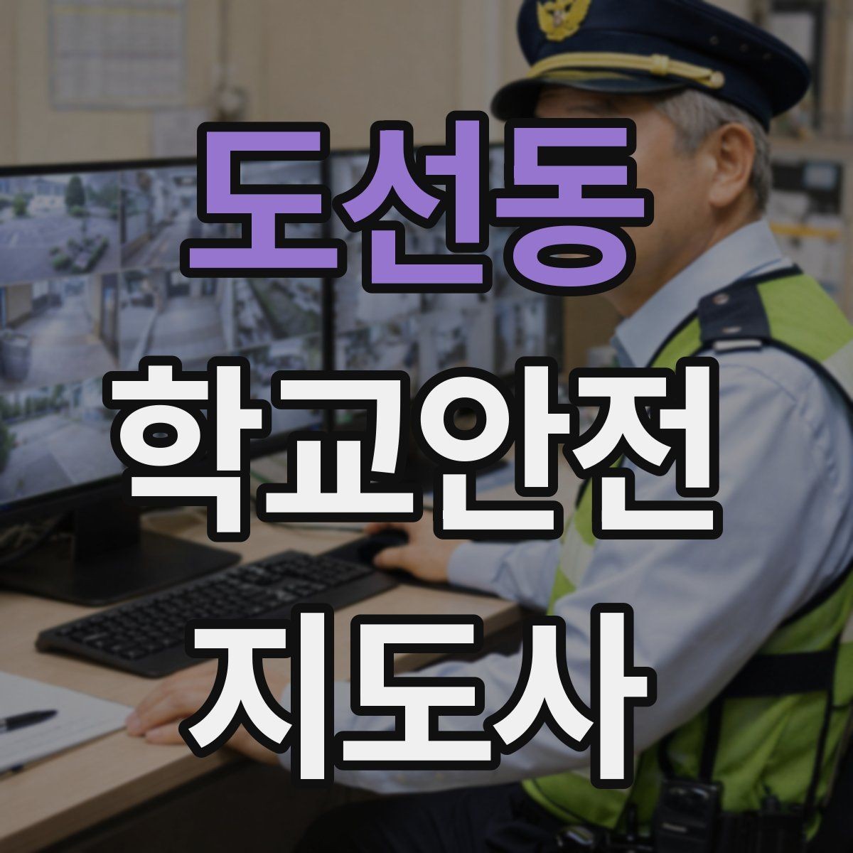 도선동 학교안전지도사 자격증 교내 안전사고 예방을 위한 핵심 정리