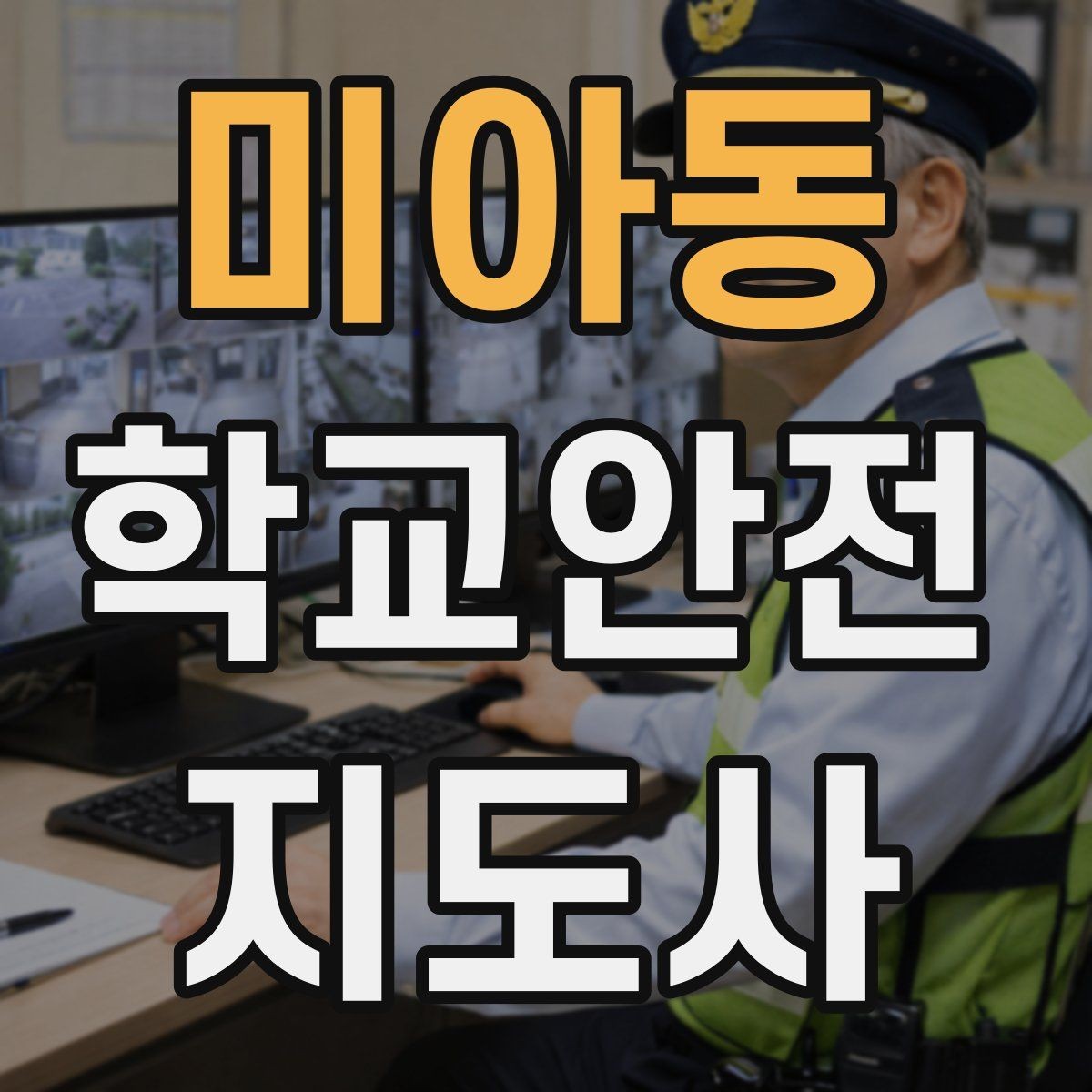 미아동 학교안전지도사 자격증 작은 사고도 놓치지 않는 관찰 포인트