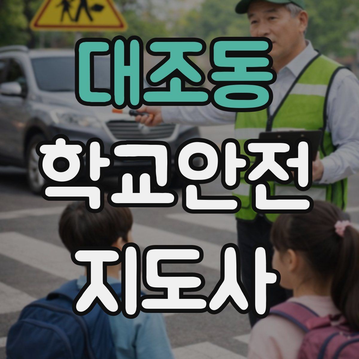 대조동 학교안전지도사 자격증 신학기 교문 혼잡을 줄이는 현실 팁