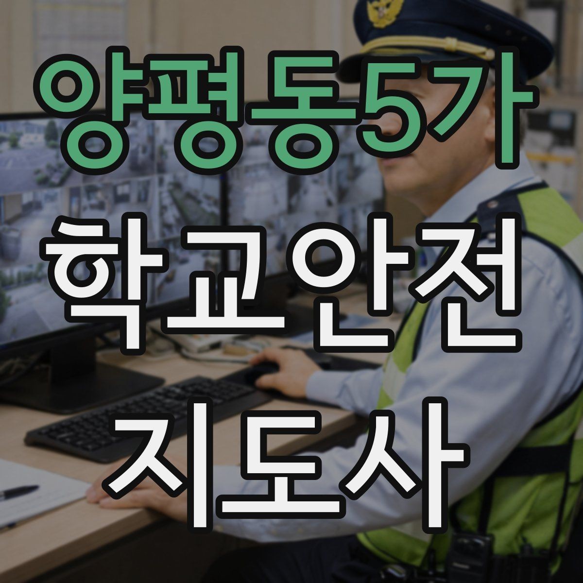 양평동5가 학교안전지도사 자격증 스마트폰 보행 위험을 줄이는 지도