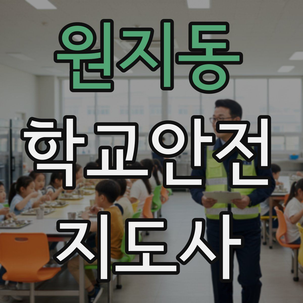 원지동 학교안전지도사 자격증