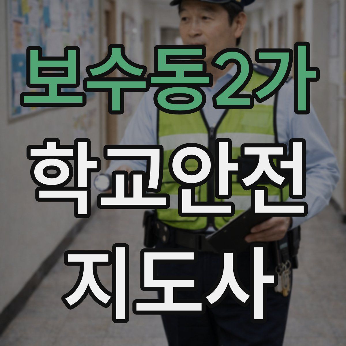 보수동2가 학교안전지도사 자격증