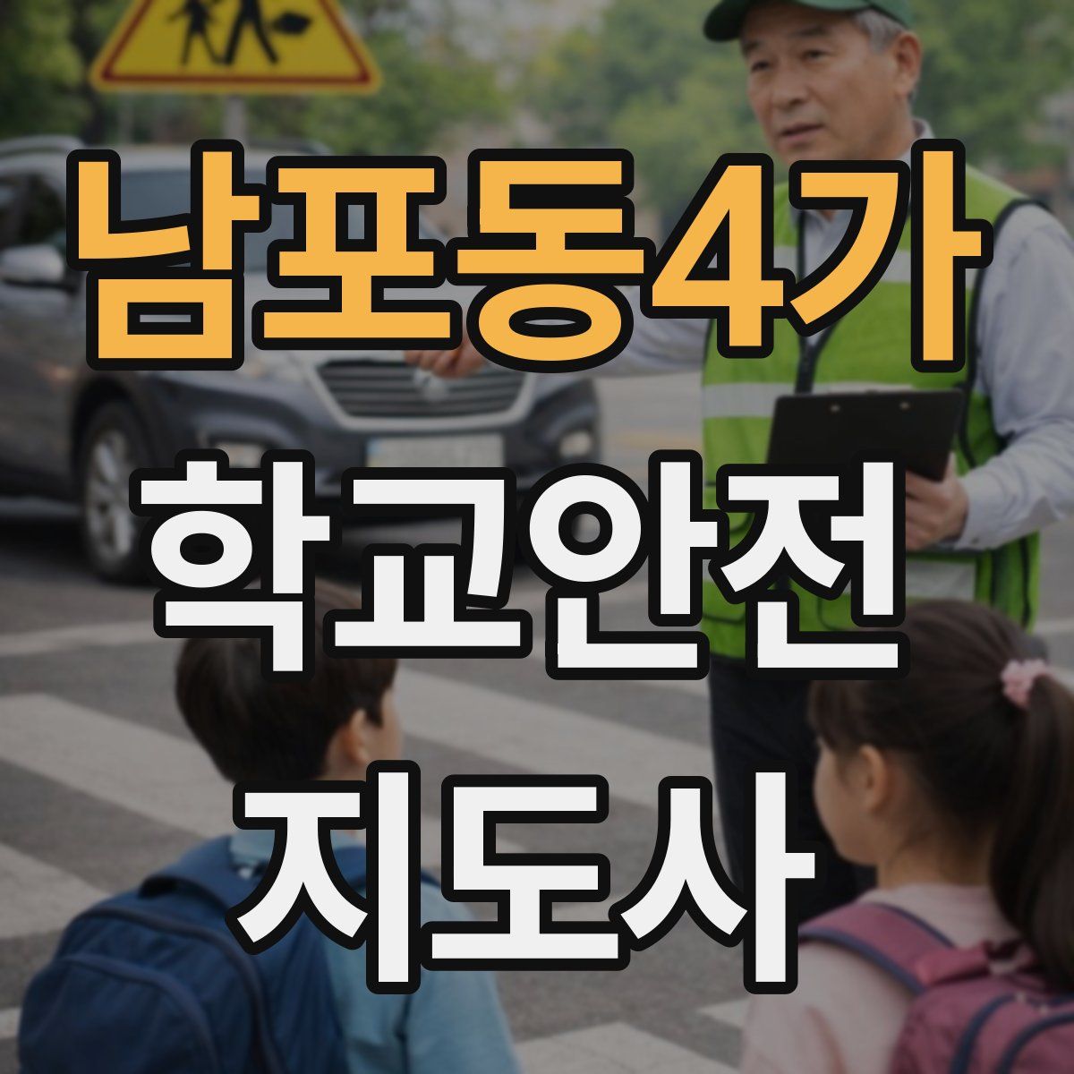 남포동4가 학교안전지도사 자격증