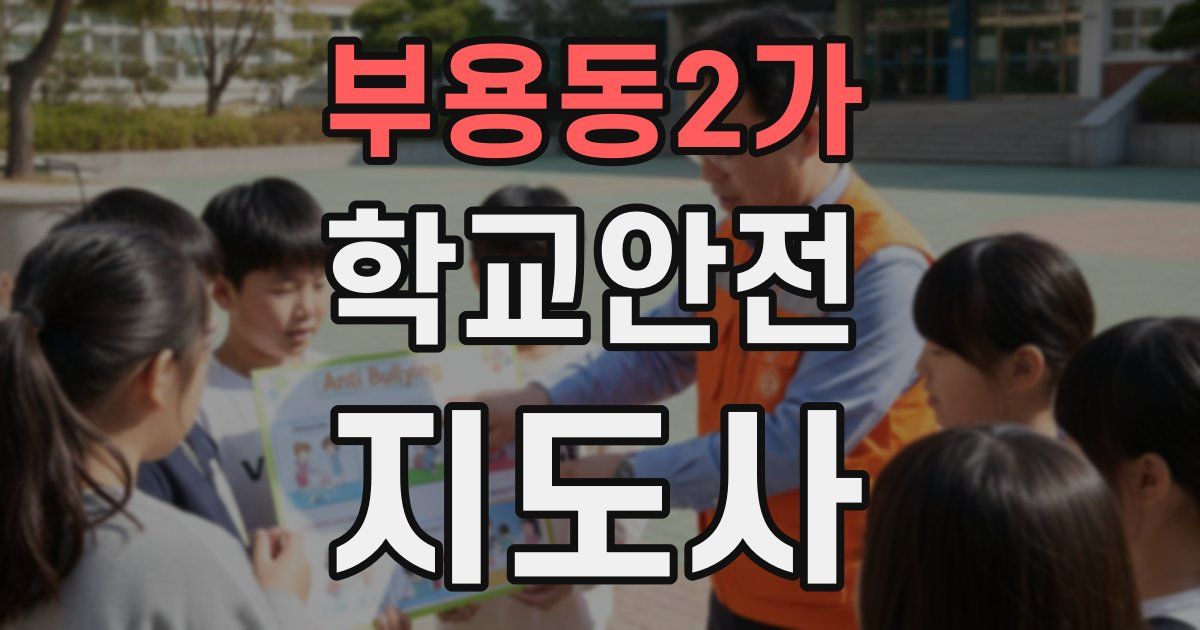부용동2가 학교안전지도사 자격증