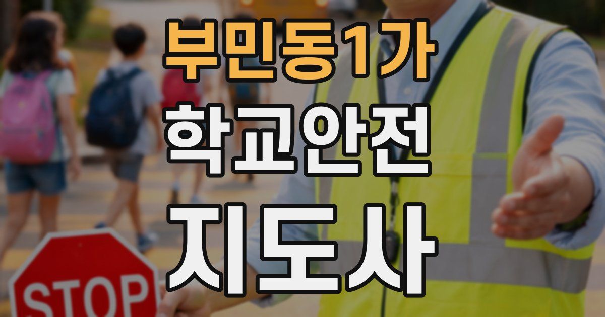 부민동1가 학교안전지도사 자격증