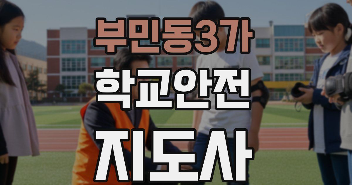부민동3가 학교안전지도사 자격증