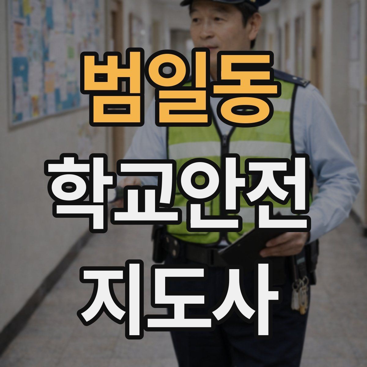 범일동 학교안전지도사 자격증 단체 이동에서 인원 파악이 중요한 이유