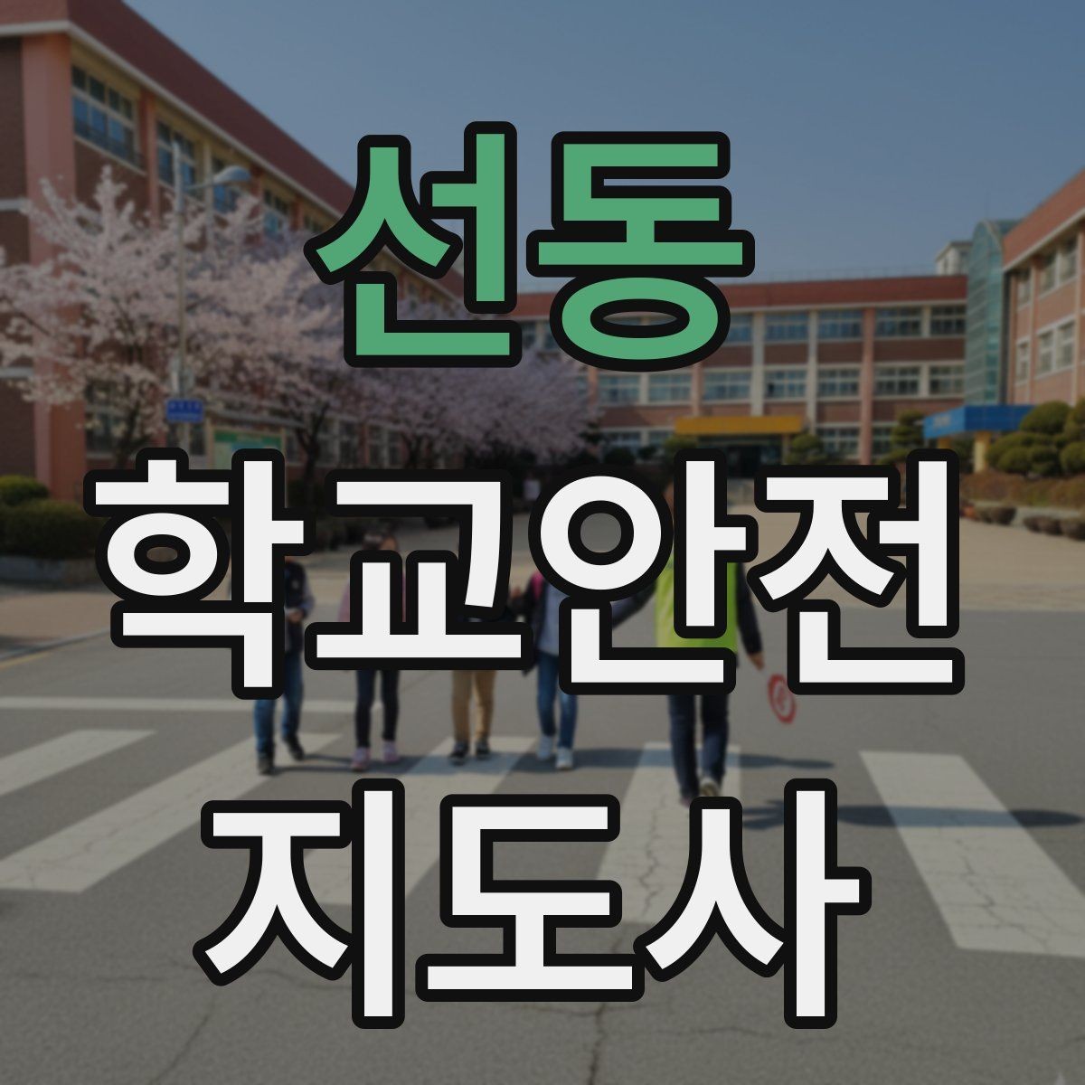 선동 학교안전지도사 자격증 학교폭력 예방 관점에서의 역할