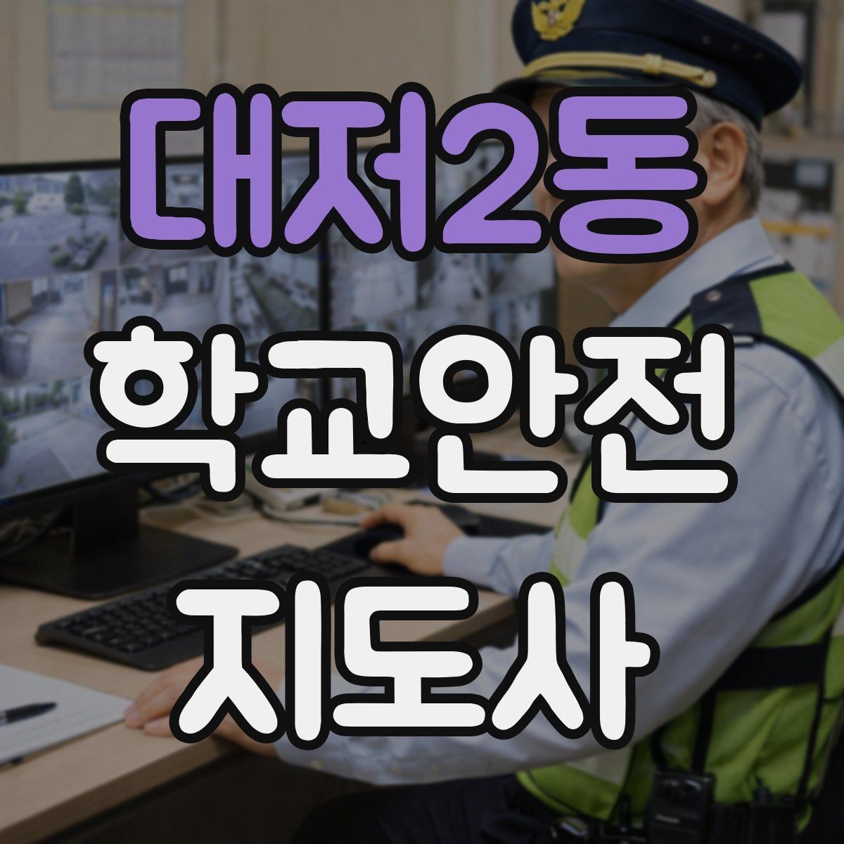 대저2동 학교안전지도사 자격증 우회로 안내를 할 때 필요한 기준