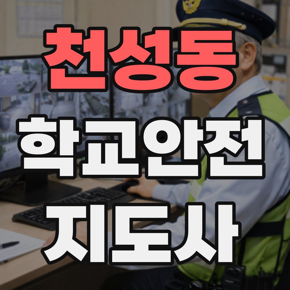천성동 학교안전지도사 자격증