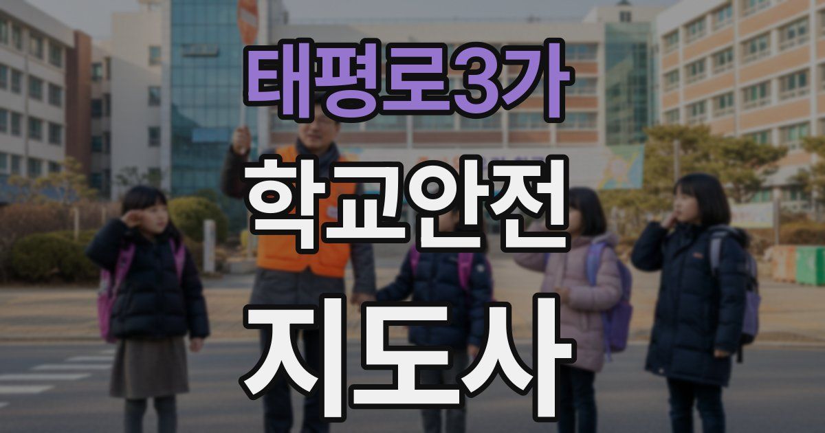 태평로3가 학교안전지도사 자격증